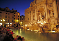 decouvrir rome voir fontaine trevi voyage italie 